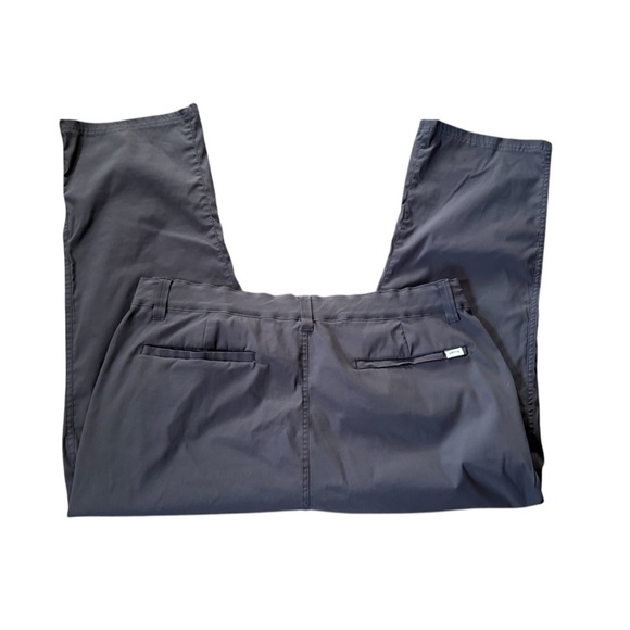 Orvis Pants Mens 40x30 Grey Stretch Water Repellent Travel Tech Performance - Picture 4 of 6